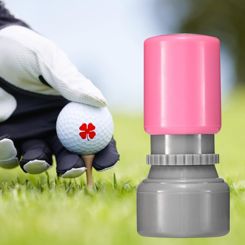 Golf Ball Stamp Reusable Aluminum Ball Marker Stamp Permanent Golf Ball Marker