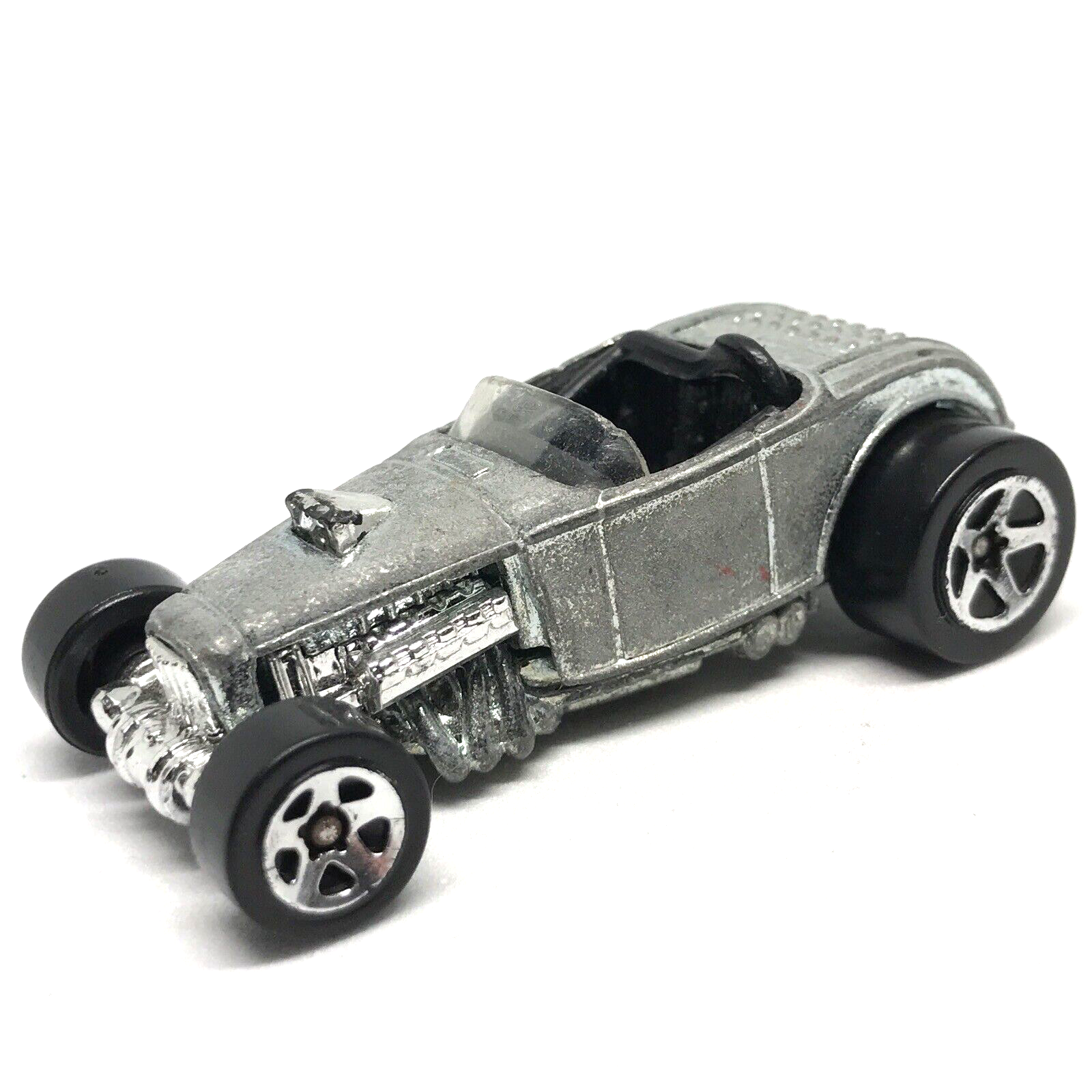 Hot Wheels Deuce Roadster 1999 Silver - Made In Malaysia | eBay