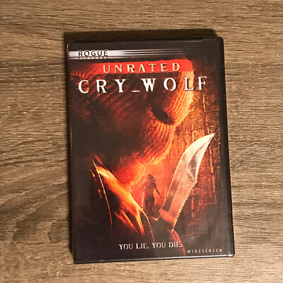 Cry_Wolf (DVD, 2005) Julian Morris Widescreen - Unrated Brand New Sealed