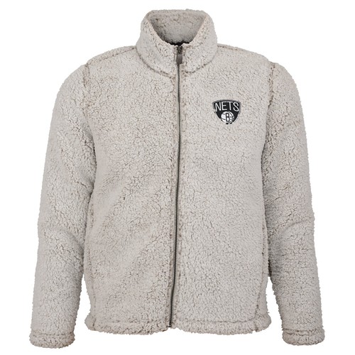 Outerstuff Флисовая куртка НБА для девочек (7–16 лет) Brooklyn Nets Time Honored Teddy Fleece Jacket