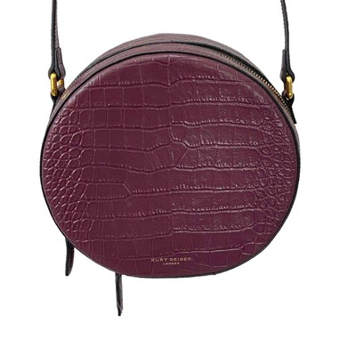 Kurt Geiger Oxhide Leather Round Crossbody Bag