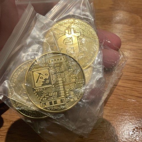 Bitcoin - Physical Novelty Collectible Souvenir Coin - BTC - Satoshi | eBay