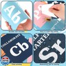 Funrous Periodic Table of Elements Bulletin Board Decorations Set Science Elements Classroom Decor Chemistry Laboratory Paper Cutouts for High School Bedroom Science Teacher Wall Party Supplies