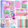 Nsrzua DIY Journal Kit for Girls,Toys for Ages 8-14 and Birthday Gifts for Girls.