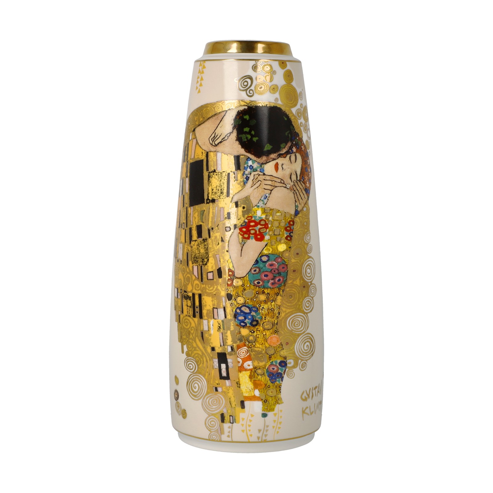 Vase Gustav Klimt - Der Kuss - von Goebel 26,5 cm 67062921 Deko