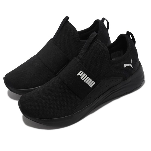 

Женские кроссовки Puma Softride Sophia Slip-On Wns Black White 195161-01, Черный, Softride Sophia Slip-on Wns