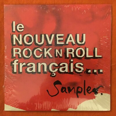 Le Nouveau Rock N Roll Francais Sampler- V2 Records 7” EP - 2004