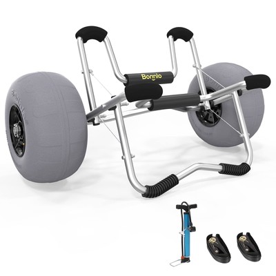Cart Trolley Canoe Paddle Board Boat Cart Carrier Dolly W...