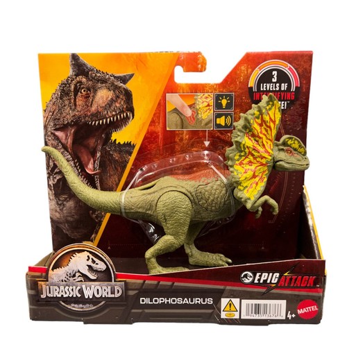 SUPYINI Dilophosaurus Dinosaurier-Spielzeug – Realistische Figur Mit Beweglichem Mund Für Kinder & Sammlung