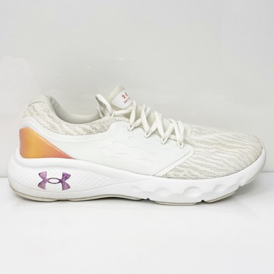 Кроссовки Under Armour Womens Charged 3024490-100 White Running Shoe 8