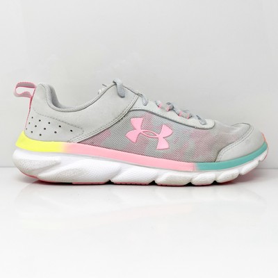 

Кроссовки Under Armour Girls Assert 8 3022100-105 Серые Кроссовки Размер 7Y, Серый, Assert 8