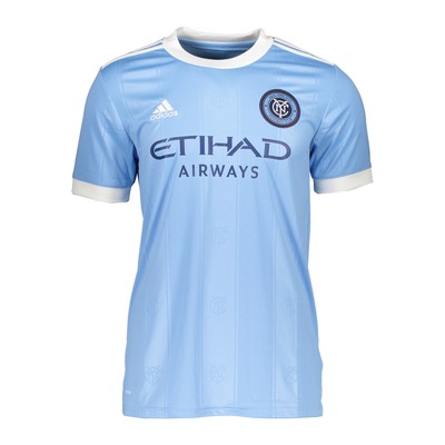 adidas New York City FC Trikot Home 2021 Blau 