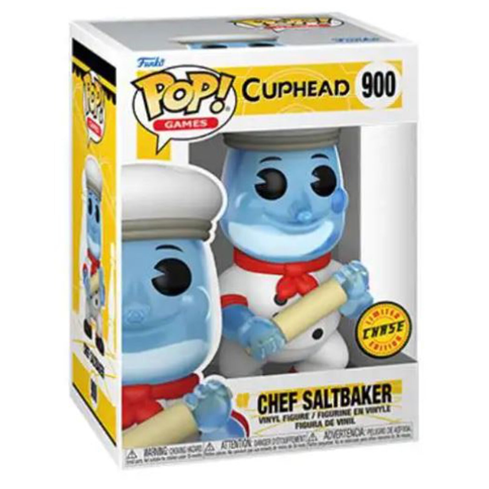 Виниловая фигурка Funko Cuphead POP Chef Saltbaker CHASE НОВАЯ В НАЛИЧИИ