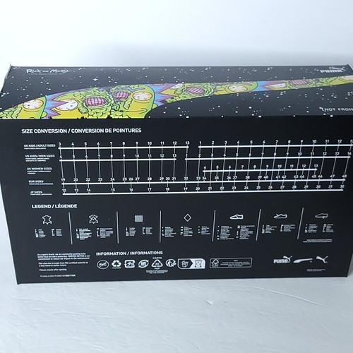 Pre-owned Puma Melo Mb.02 Rick & Morty Pink Green 377411-02 Men Basketball Shoes Size 13