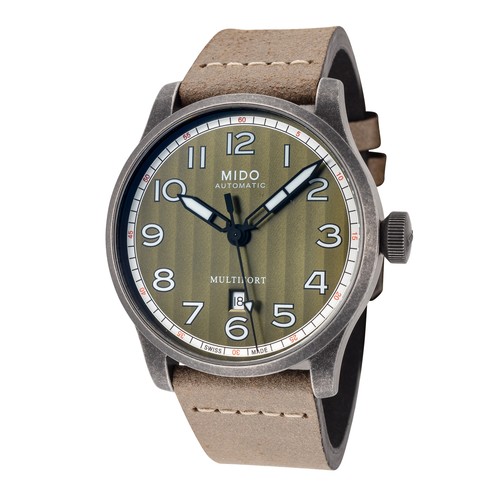 Pre-owned Mido Men's Multifort 44mm Automatic Watch M0326073609000