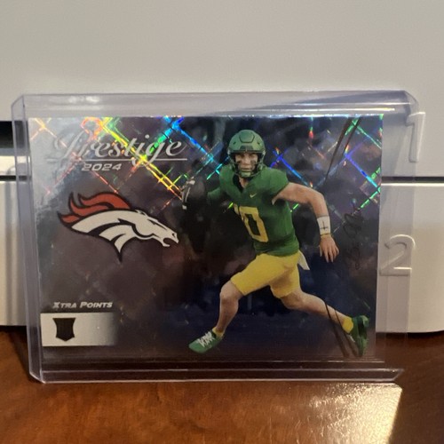 Bo Nix SP DIAMOND XTRA POINTS 2024 Prestige #391 Broncos RC