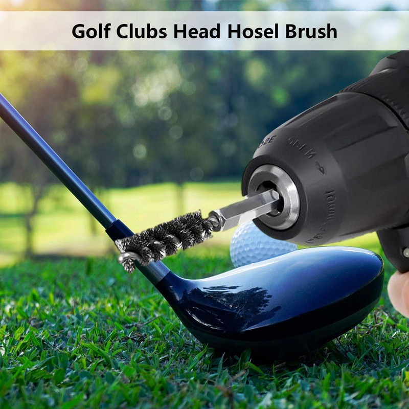 Hosel Brush, Stainless Steel Golf Club Head Hosel Brush Elec