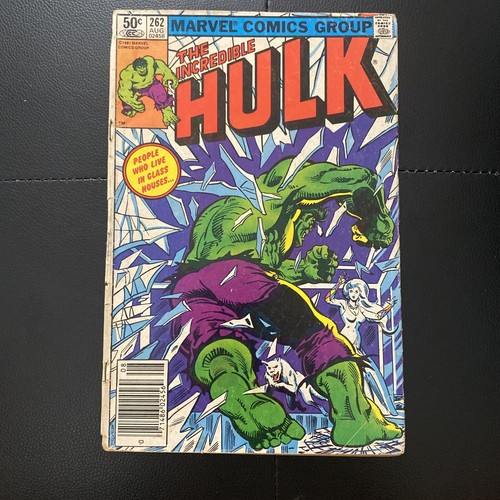 1981 Marvel Comics Group The Incredible Hulk Issue #262