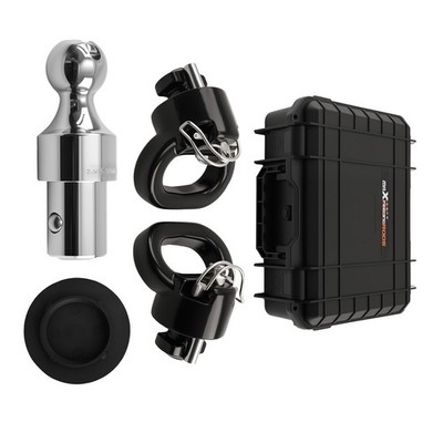 38000lb Gooseneck Ball Kit with Storage Case for RAM 2500/3500 2013-2024 Puck