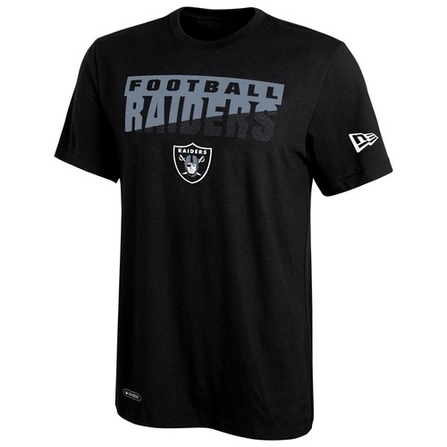 Мужская футболка с короткими рукавами и табло Oakland Raiders Scoreboard Dri-Tek New Era NFL Football