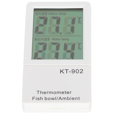 Dual Display Digital Aquarium Thermometer For Fish Tank Reptile Incub NF9