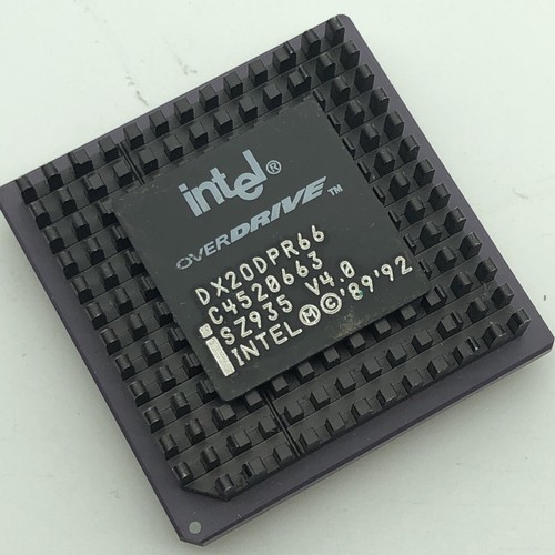 486 DX66 BOX INTEL PROCESSOR DX2ODPR66 486 DX2 66Mhz 486 DX66 BOX INTEL PROCESSOR DX2ODPR66 486 DX2 66Mhz