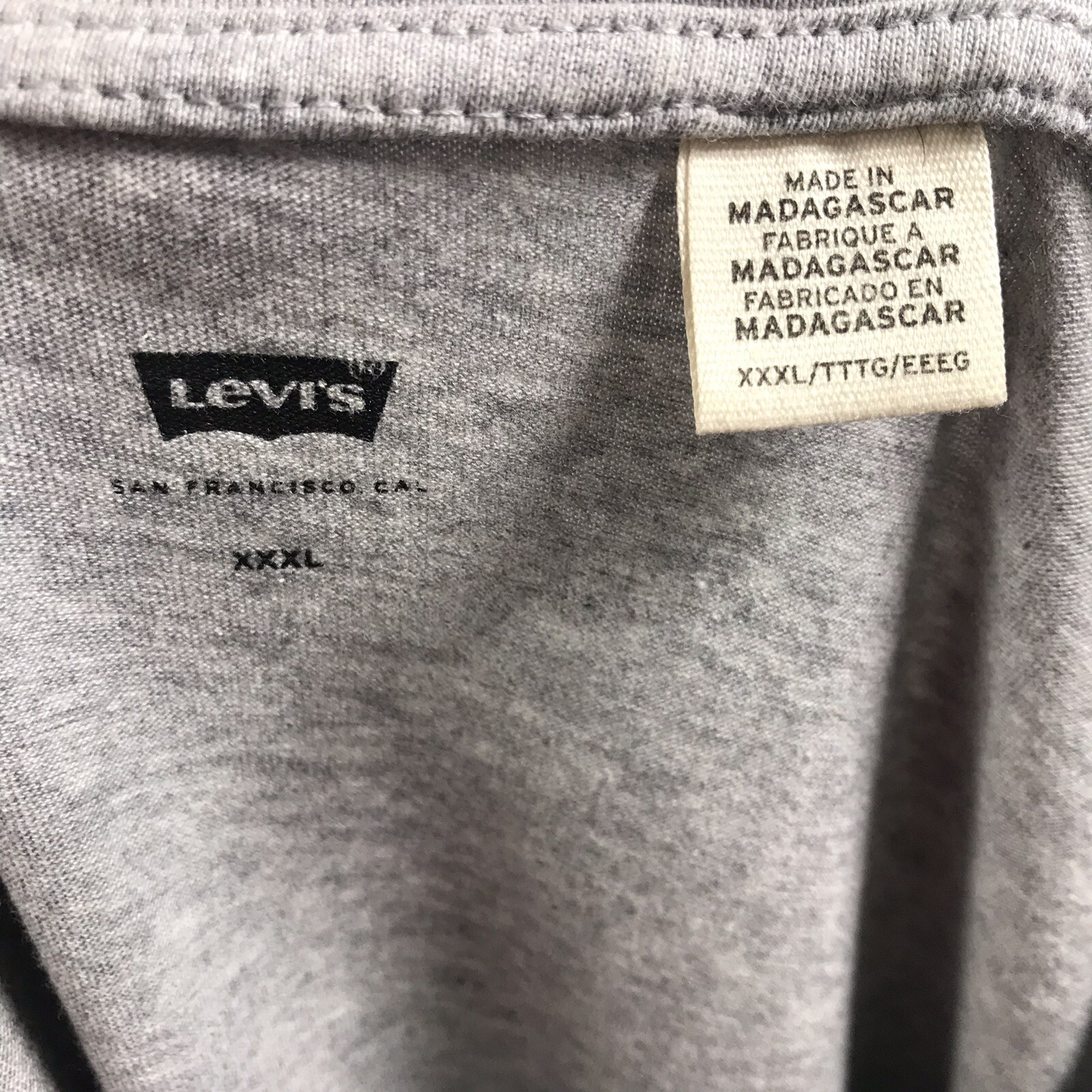 levis 3xl t shirt
