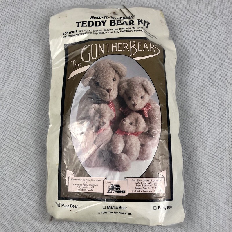 teddy bear making supplies usa