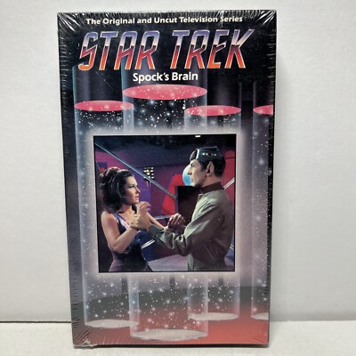 Star Trek Spock s Brain Episode 61 Betamax Beta Tape New Sealed