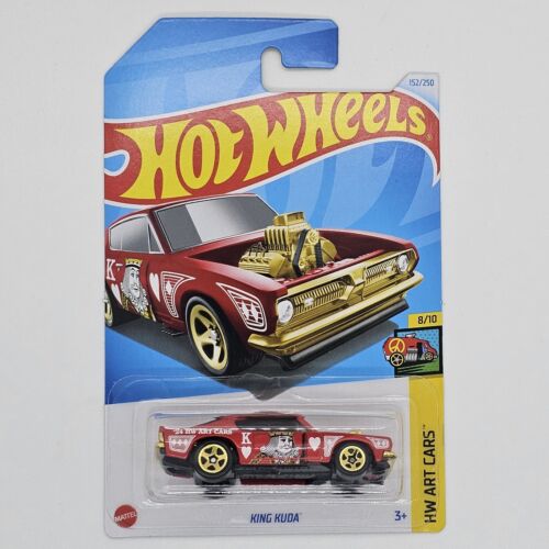 HOT WHEELS KING KUDA RED 2024 Series HW ART CARS KING | eBay