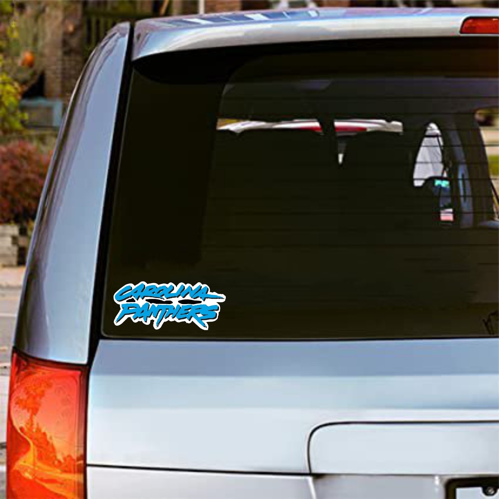Carolina Panthers Decal  Car / Truck Vinyl Sticker - Wall Graphics, Corn holes
