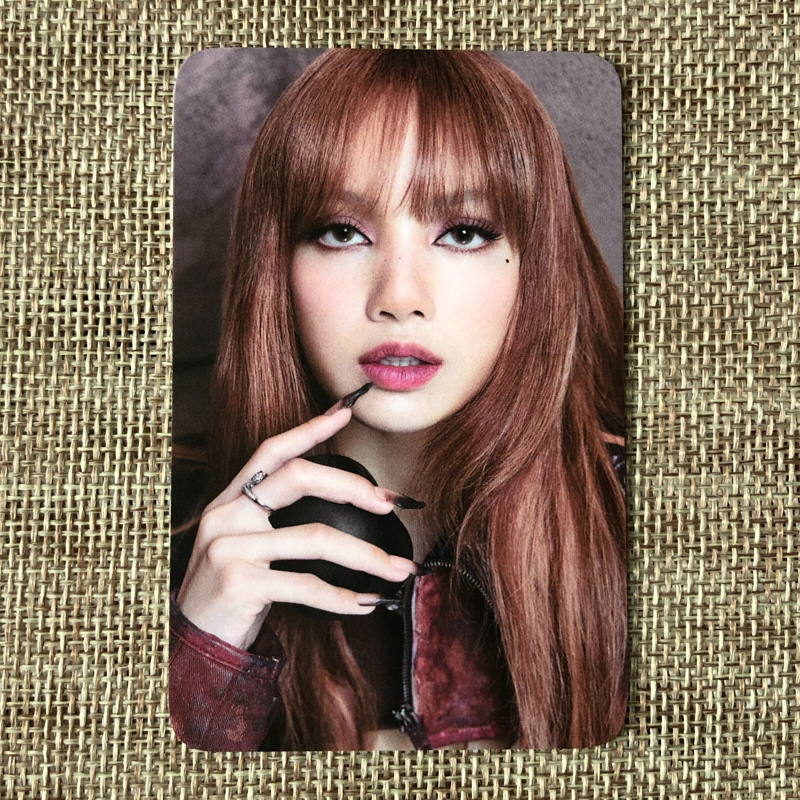 blackpink lisa 中国kms特典　トレカ　2枚セット black pink lisa リサ kms 中国 特典 トレカ 2枚セット ➁