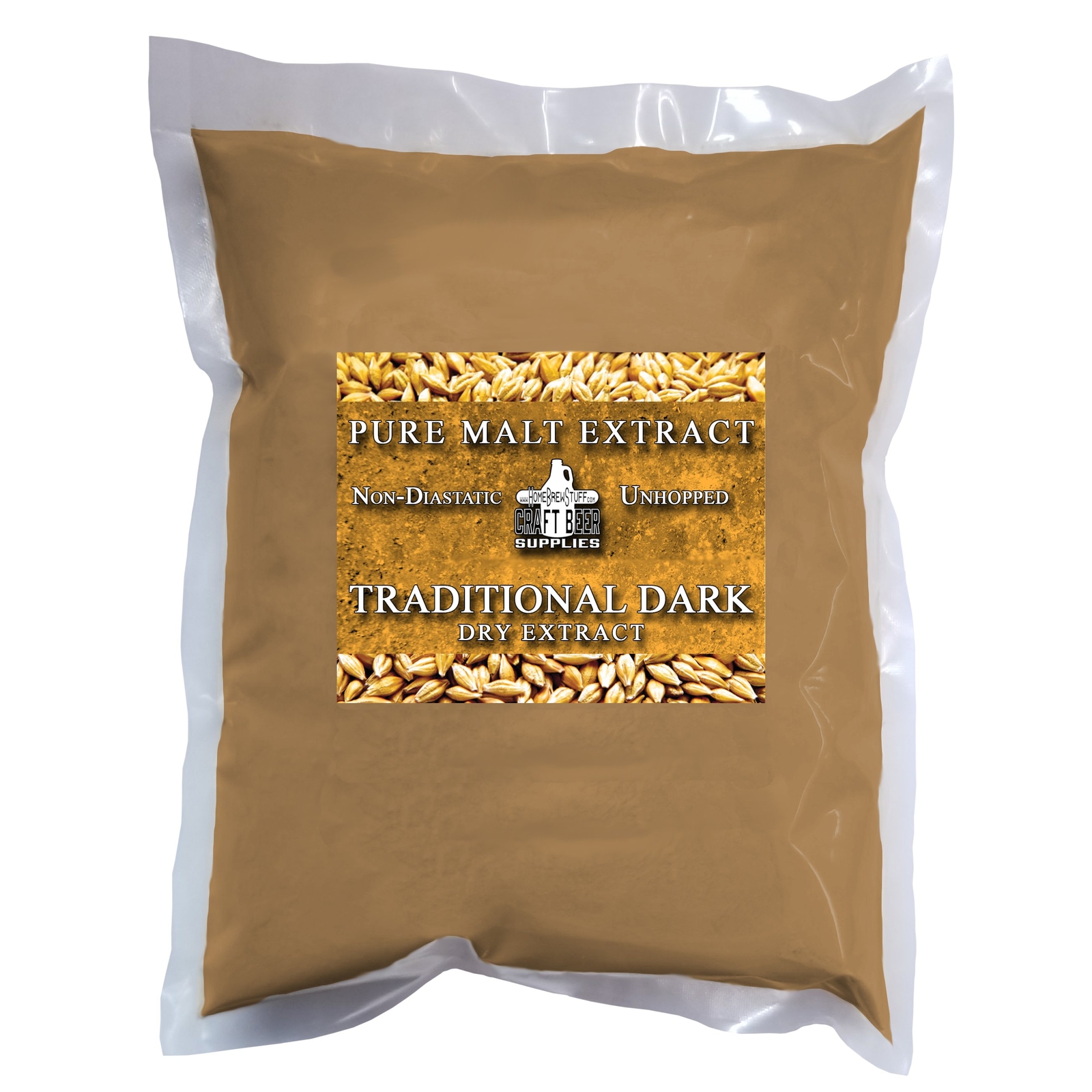 3 LB BRIESS TRADITIONAL DARK DRY MALT EXTRACT DME Homebrew Home Brewing Beer