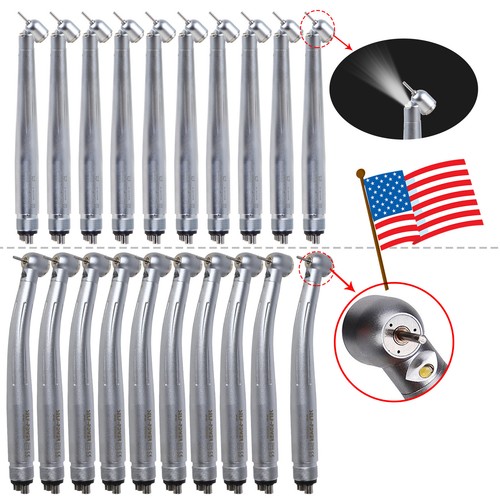 1-10Pcs 45 Degree/ Torque Head Dental LED E-generator