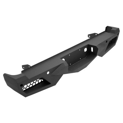 Rear Step Bumper Assembly For Chevy Colorado GMC Canyon 2015-2023 Powder Coated