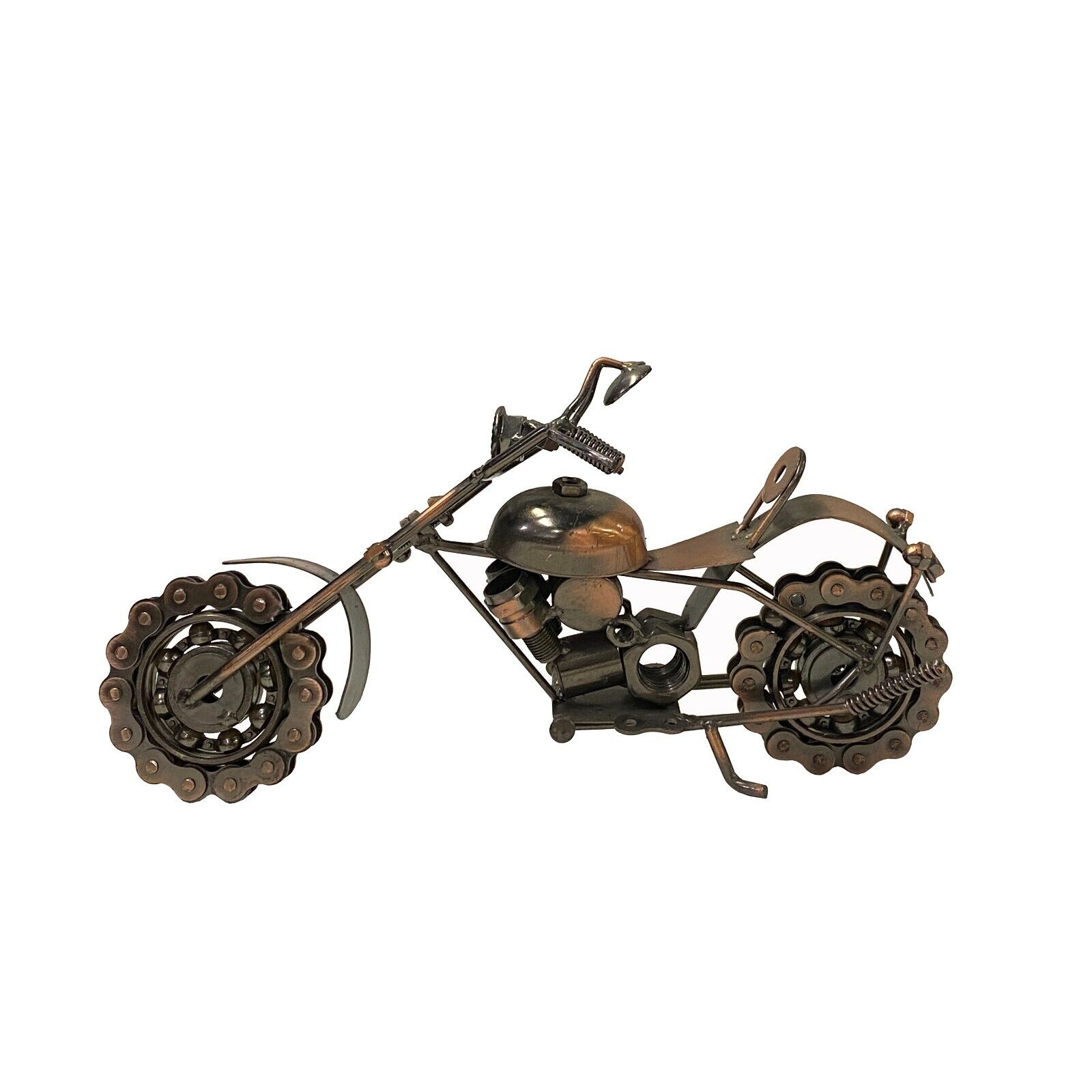 Copper Bronze Color Metal Mechanic Motorcycle Display Art Figure ws2028S Copper Bronze Color Metal Mechanic Motorcycle Display Art Figure ws2028S