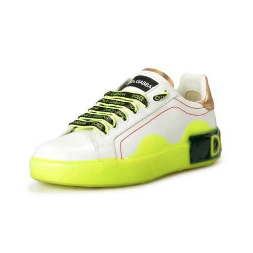 Dolce & Gabbana Women's Logo Print Low Top 100% Leather