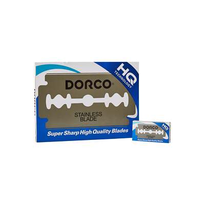 Dorco Double Edge Razor Blades - Stainless Blades 1000 pcs Barber Supplies