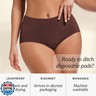 Everdries Washable and Reusable Incontinence Underwear for Women Over 60 - Leakproof, Discreet, Absorbent, Machine-Washable Panties (Comfort Plus, M, Pack of 5)