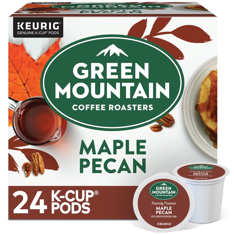 , Maple Pecan Light Roast K-Cup Coffee Pods, 24 C