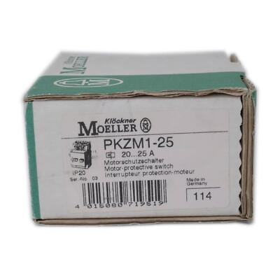 1PCS New For Moeller PKZM1-25 Manual Motor Starter Circuit Breaker