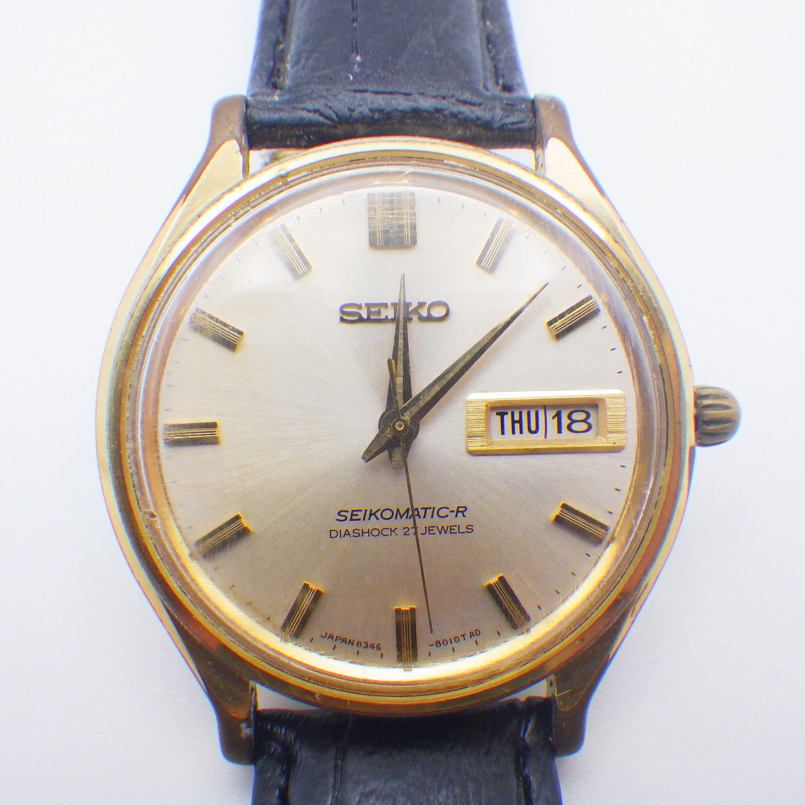 時計 SEIKO Seikomatic DIASHOCK 26JEWELS AT 470738544_1161855725942639_682