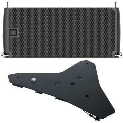 JBL SRX906LA Dual 6.5'' 2-Way Powered Line Array Column Speaker+Base Plate