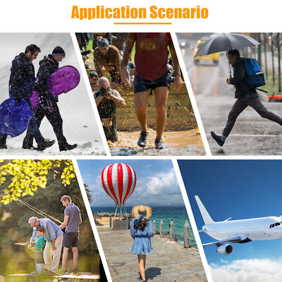 Anti-slip Silicone Rain Shoe Covers Reusable Waterproof Shoes Cover Protector