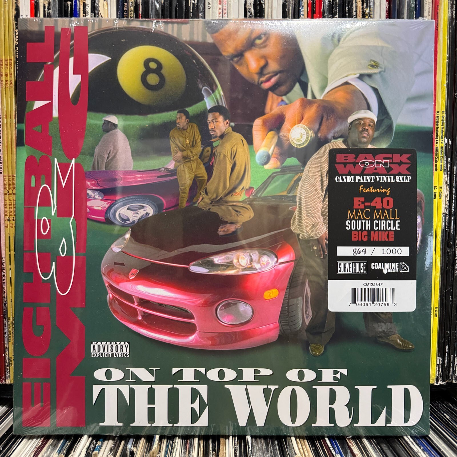 EIGHTBALL & MJG - ON TOP OF THE WORLD 2LP (US / 1995年 / SUAVE HOUSE / RELATIVITY) (E-40 / MAC MALL / SOUTH CIRCLE etc) 8 Ball \u0026 MJG \"On Top Of The World\" [\"Candy Paint\" Vinyl]