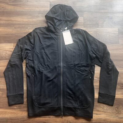 NWT Icebreaker Quantum III  Long Sleeve Merino Wool hoodie, dual zip $220 XXL