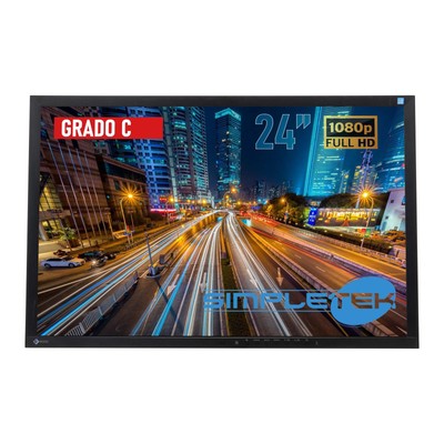 Eizo FlexScan Ev2416w Monitor LCD Display 24'' FHD DP VGA DVI VESA Speakers