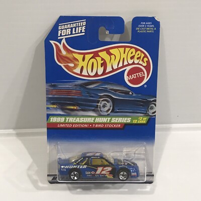 Hot Wheels 1999 Treasure Hunt Series #2 Limited Edition T-Bird Stocker