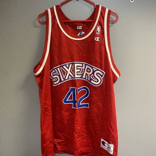 若者に人気のブランド Philadelphia Champion Vintage Sixers Red Stackhouse Jerry ウェア