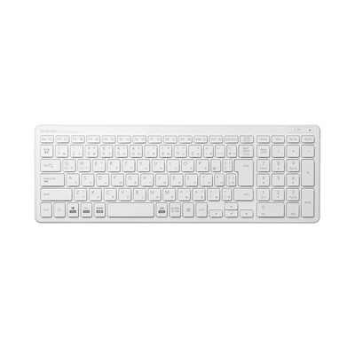 ELECOM Wireless compact keyboard Pantograph thin type [White] TK-FDP099TWH (J...